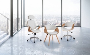 SCAUN DEOSEBIT, VISBY EVO, CADRUL DIN FURNIR SI PIELE ECO, STIL MODERN, COD 4929