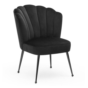 SCAUN DINING BOLONIA, NEGRU/NEGRU, STIL MODERN