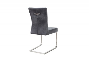 SCAUN DINING SAU BIROU GRAFIT SAMSON 35768 - DESIGN RETRO VINTAGE - Img 3