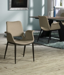 SCAUN DINING SOWA 863964, NEGRU/BEJ, STIL MODERN, SCHULLER