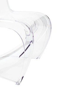SCAUN DINING/TERASA HOVER PC, TRANSPARENT, DIN POLICARBONAT, STIL MODERN B2 - Img 6