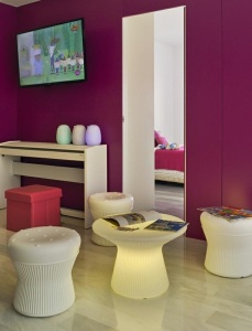SCAUN EXTERIOR ILUMINAT CORFU 40 SOLAR STIL MODERN B2 - Img 2