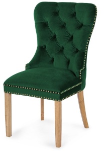 SCAUN MADAMME II GOLD VERDE/STEJAR