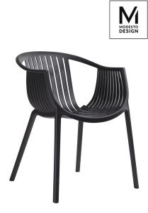 SCAUN NEGRU DIN POLIPROPILENA SOHO STIL MODERN B2