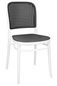 SCAUN PENTRU EXTERIOR WICKY, CONFECTIONAT DIN POLIPROPILENA, STIL MODERN