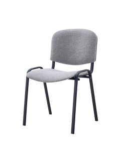 SCAUN PENTRU PROIECTE B2B, ISO 24H BL T0050 GRI DESCHIS, DIN OTEL SI TEXTIL, PENTRU UZ COMERCIAL, ARTIM GROUP SELECTION