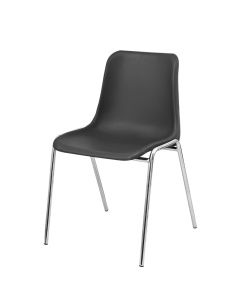 SCAUN PENTRU PROIECTE B2B ISO 24H MAXI CR NEGRU, CONFECTIONAT DIN PLASTIC