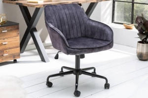 SCAUN ROTATIV, DUTCH CONFORT, DIN METAL SI CATIFEA, DESIGN RETRO, ARTIM GROUP SELECTION