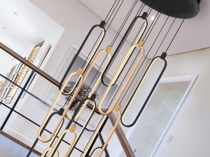 SCHULLER, LUSTRA DE MARI DIMENSIUNI, COLETTE, 60CM, REALIZATA DIN METAL SI LED, ARTIM GROUP SELECTION - Img 3