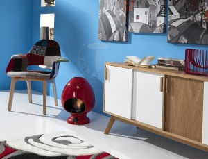 SEMINEU CU BIOETANOL, PIGNA ROSU, 50CM, ARTIM GROUP SELECTION - Img 4