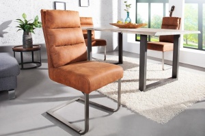 SET 2 SCAUNE OFFICE, MARO VINTAGE, COMFORT, COD 36543, DESIGN MODERN - Img 6