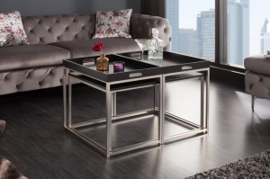 SET 3 MASUTE DE CAFEA ELEMENTS 39834 STIL MODERN - Img 2