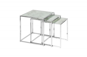 SET 3 MASUTE MODERNE, ELEMENTS, STICLA CARE IMITA MARMURA COD 40047 - Img 5