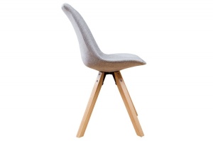 SET 4 SCAUNE GRI DESCHIS SCANDINAVIA 38123 - DESIGN SCANDINAV - Img 3