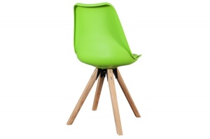 SET 4 SCAUNE VERDE LIME SCANDINAVIA 36207 - DESIGN SCANDINAV