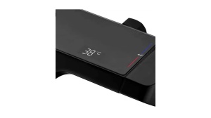 SET DE DUS REA ROB CU TERMOSTAT, NEGRU, DIN ALAMA, CALITATE SUPERIOARA - Img 2