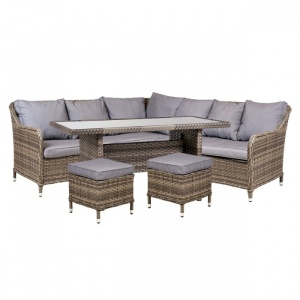 SET GRADINA DE SERVIT MASA/LOUNGE, COLTAR, MASA SI 2 TABURETI, ARTIM GROUP COLLECTION