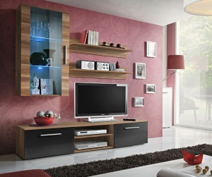 SET LIVING MODULAR CU LED GALINO E 23 NWH GE STIL MODERN ASM