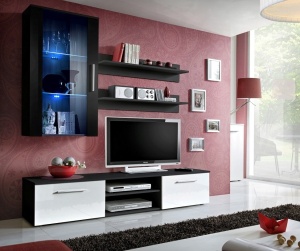 SET LIVING MODULAR CU LED GALINO E 23 ZWHS GE STIL MODERN ASM