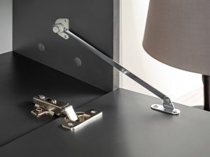 SET LIVING MODULAR MODO, CU ILUMINARE LED, ANTRACIT/STEJAR WOTAN, STIL MODERN, ASM - Img 6