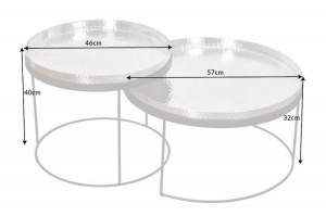 SET MASUTE ELEMENTS, LEMN MASIV DE SALCAM SI METAL,DESIGN INDUSTRIAL - Img 6