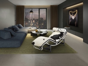 SEZLONG LECO, DIN METAL SI PIELE NATURALA PAR DE VACA, DESIGN MODERN, SCHULLER