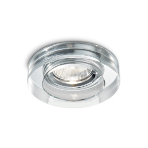 SPOT BLUES ROUND TRASPARENTE STIL MODERN IDEAL LUX