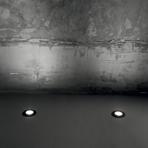 SPOT GRAVITY PT ROUND SMALL, NEGRU, DIN RASINA, STIL MODERN - Img 2