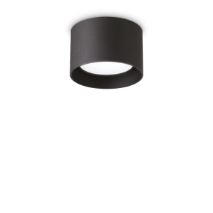 SPOT SPIKE PL1 ROUND, NEGRU, DIN ALUMINIU, STIL MODERN