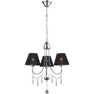 STOC!!! CANDELABRU ELSA 171/3 DIN METAL SI TEXTIL, STIL CLASIC, LAM