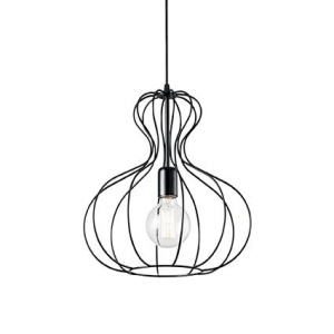 STOC! LUSTRE PRET REDUS!!! PENDUL AMPOLLA-1 SP1 NEGRU, DESIGN VINTAGE