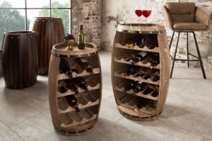 SUPORT PENTRU STICLE CHATEAU, COD 38964, NATURAL 60CM, DESIGN VINTAGE - Img 1