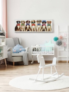TABLOU DECORATIV PETS 851251, PICTURA ACRILICA PE PANZA, STIL MODERN, SCHULLER