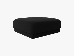 TABURET MILEY, 90 CM, NEGRU 19, TAPITERIE DIN CATIFEA, DESIGN DEOSEBIT