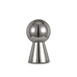 VEIOZA BIRILLO TL1 MEDIUM, FUMURIU, DIN METAL, STIL MODERN