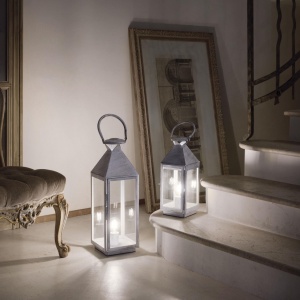 VEIOZA MERMAID TL1 SMALL CROMO STIL INDUSTRIAL IDEAL LUX
