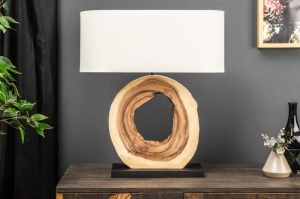 VEIOZA ORGANIC ARTWORK BEJ/NATURAL DIN IN SI LEMN COD 39627 - Img 2
