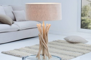 VEIOZA WILD NATURE 62CM BEJ/NATURAL DIN IN SI LEMN COD 38154