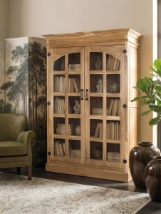 VITRINA DEOSEBITA, 180CM, LEMN MASIV DE TEC, CULOARE NATUR, ARTIM GROUP SELECTION