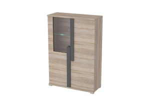 VITRINA LIVING CU LED MARKUS MWT90 DESIGN SCANDINAV PSK