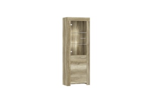 VITRINA LIVING CU LED SKY SWT70 GRI COUNTRY DESIGN SCANDINAV PSK