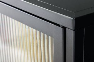 VITRINA/ORGANIZATOR, STIL INDUSTRIAL, DURA STEEL 150CM, DIN METAL SI STICLA, ARTIM GROUP SELECTION - Img 4