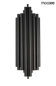APLICA HARMONIC BLACK, CONFECTIONATA DIN OTEL INOXIDABIL, STIL MODERN