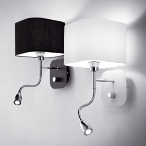 APLICA HOLIDAY AP2, NEGRU, DIN METAL, STIL MODERN - Img 2