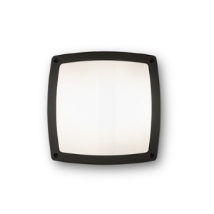 APLICA/PLAFONIERA DE EXTERIOR COMETA PL3, NEAGRA, DESIGN MODERN, IDEAL LUX
