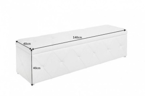 BANCHETA 140CM, EXTRAVAGANCIA ALBA, COD 40136,STIL MODERN - Img 7