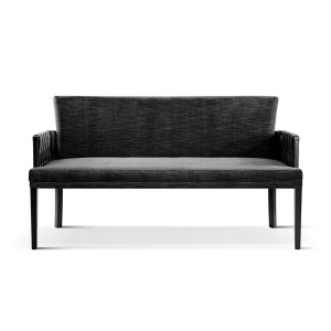 BANCUTA/SOFA ELIS, NEGRU/NEGRU, STIL MODERN - Img 2