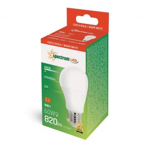 Bec cu LED WW E27 230V 9W WOJ+14610 - Img 2