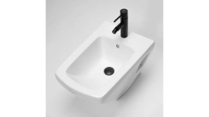 BIDEU SUSPENDABIL DIEGO REA, ALB, DESIGN MODERN, CALITATE SUPERIOARA, REA - Img 5