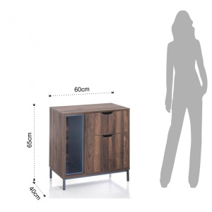 BUFET 1 USA+ 1 SERTAR, POT, COD 3756, STIL MODERN, REALIZATA DIN MDF - Img 5